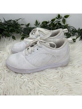 Heelys White Wheeled Skate Shoes Youth Size 4